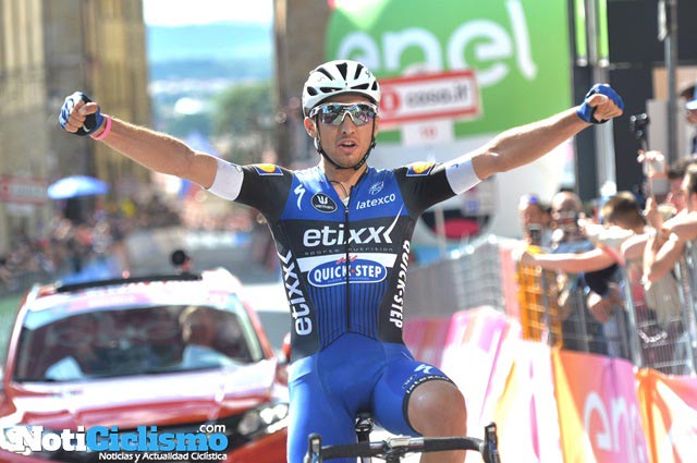 Giro de Italia 2016: Etapa 8: Brambilla gana y es nuevo líder
