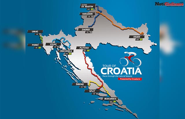 Tour de Croacia 2017 - Portada