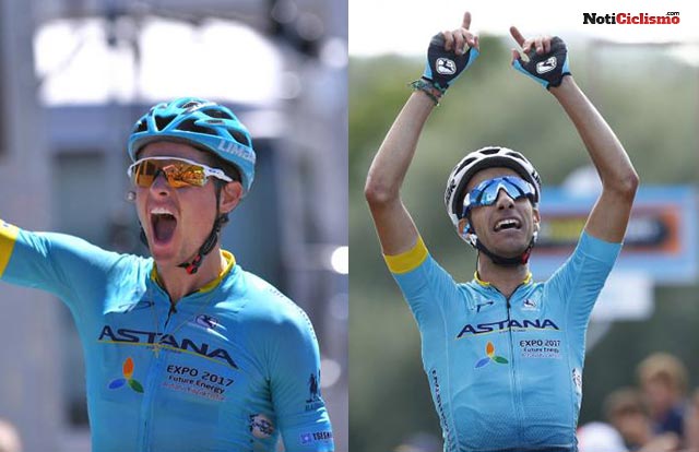 Aru y Fuglsang comparten el liderazgo del Astana en el Tour de Francia