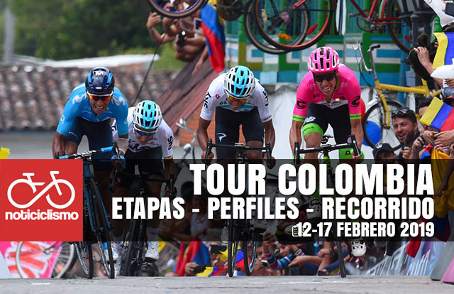 Tour Colombia 2019: Etapas, Recorrido y Perfiles
