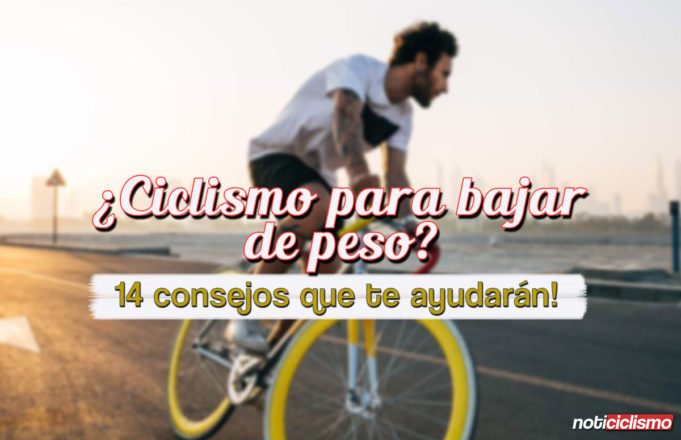 ¿Ciclismo para bajar de peso?