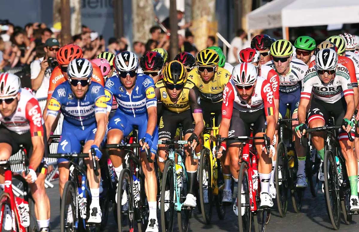 Ciclistas en el Tour de Francia 2019
