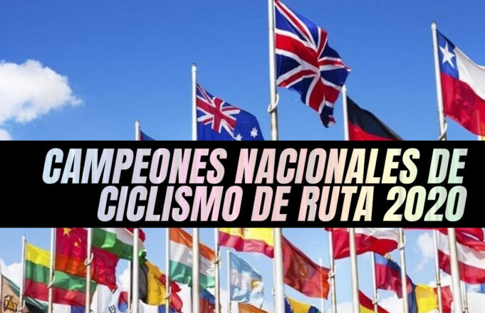 Campeones Nacionales de ciclismo de Ruta 2020