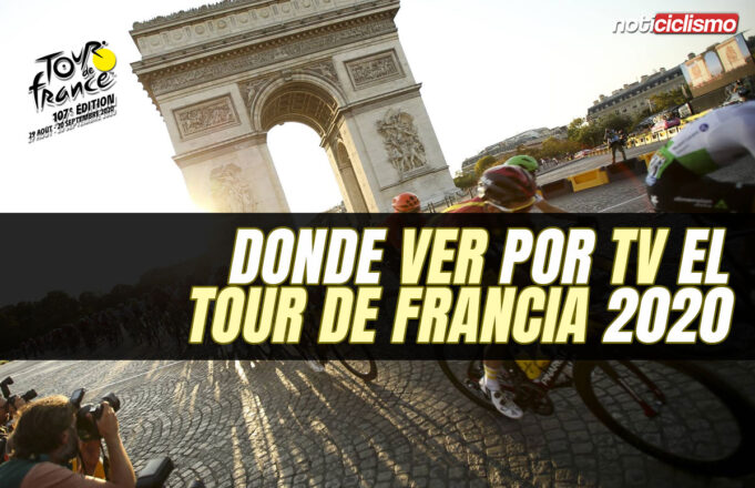 Donde ver por TV el Tour de Francia 2020