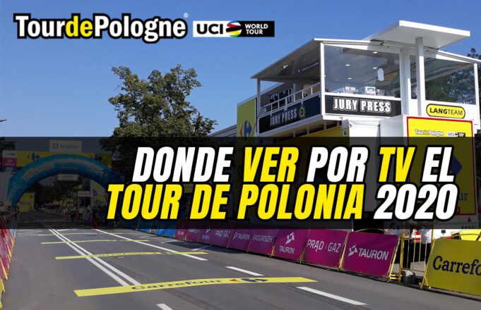 Donde ver por TV el Tour de Polonia 2020