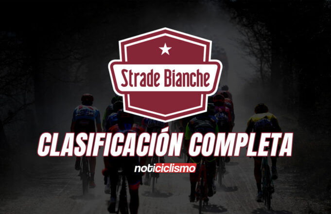 Strade Bianche - Clasificación Completa