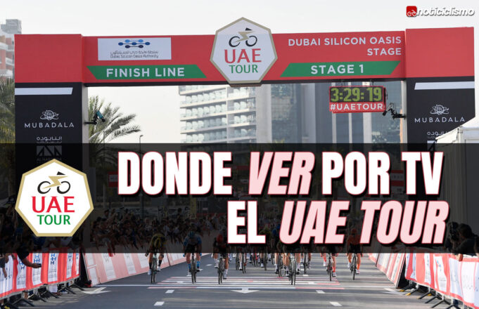 Donde ver por TV el UAE Tour