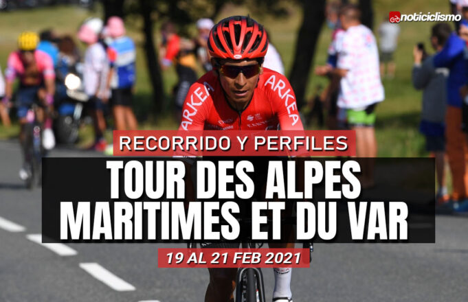 Tour des Alpes Maritimes et du Var 2021 - Recorrido y Perfiles