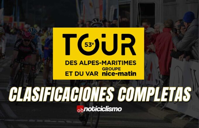 Tour des Alpes Maritimes et du Var - Clasificaciones Completas