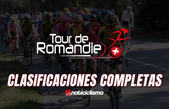 Tour de Romandía - Clasificaciones Completas
