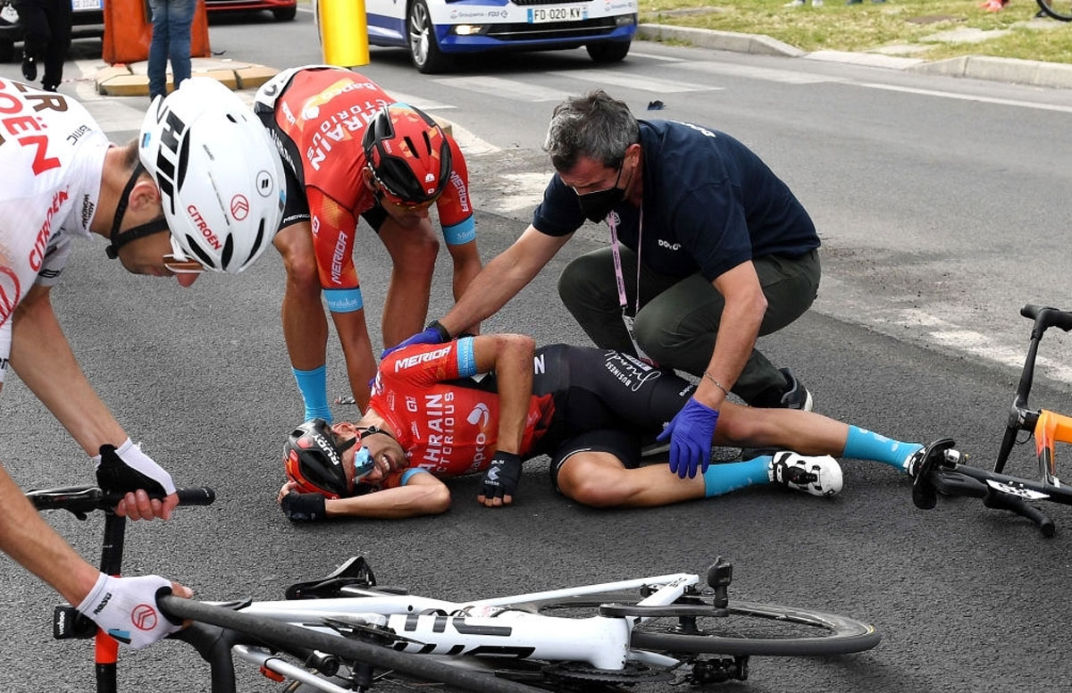 VIDEO] Así fue la dura caída de Mikel Landa que lo obligo a abandonar el  Giro de Italia - Noticiclismo