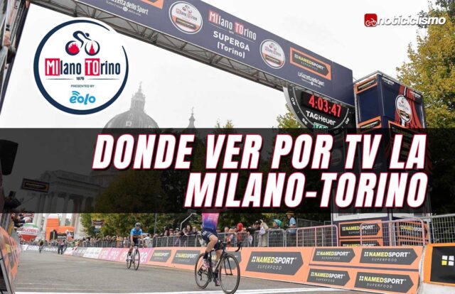 Donde ver por TV la Milano-Torino