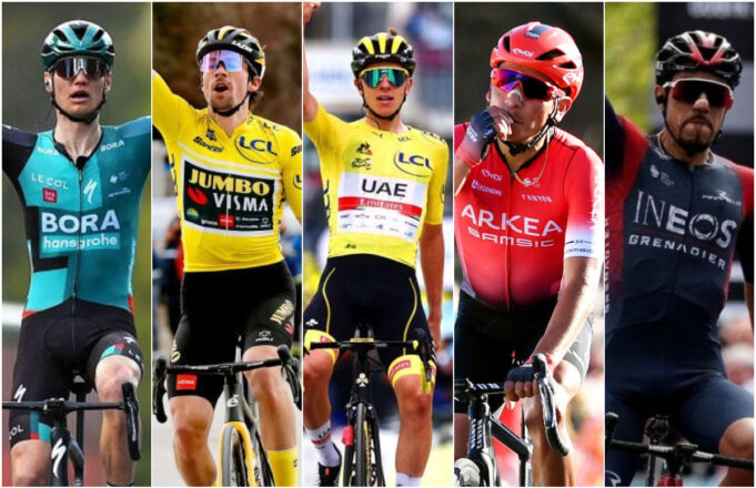 Los 10 ciclistas con opciones al pódium en el Tour de Francia 2022