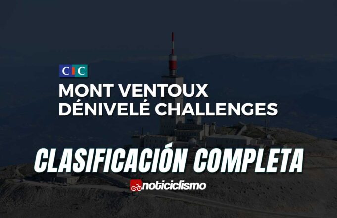 Mont Ventoux Dénivelé Challenge - Clasificación