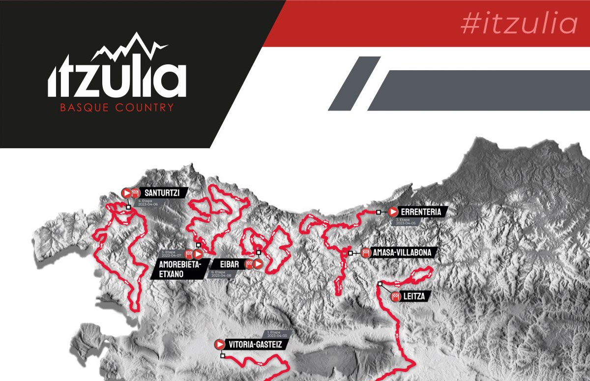 Los escaladores sonríen con el recorrido de la Vuelta al País Vasco