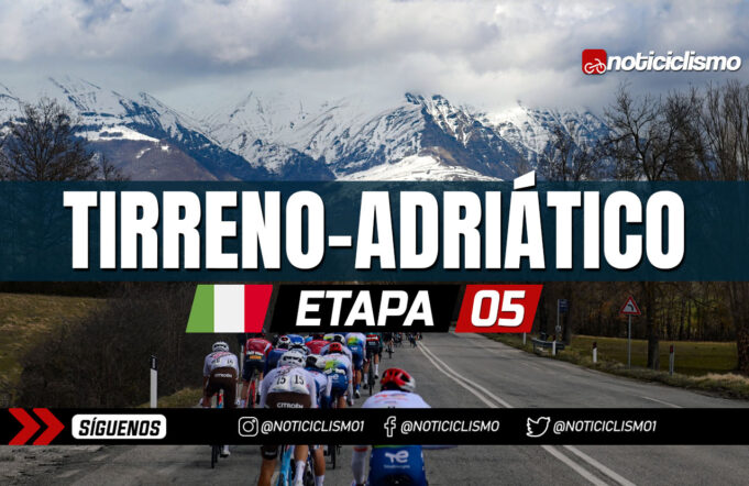 Tirreno-Adriático 2023 (Etapa 5) Previa