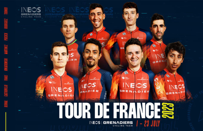 Plantilla del Ineos Grenadiers para el Tour de Francia 2023