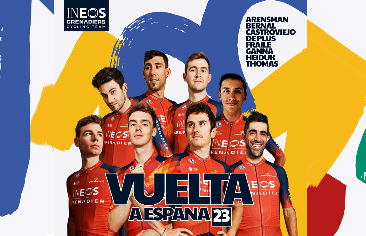 Ineos Grenadiers Revela Su Alineación Para La Vuelta Con Egan Bernal Y ...