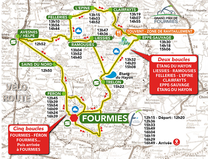 GP de Fourmies 2023 - Recorrido