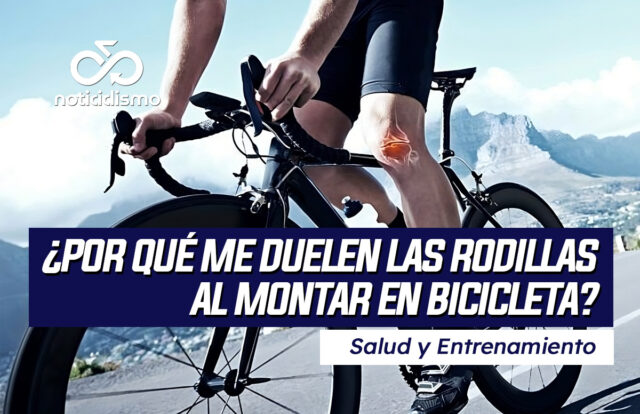 ¿Por qué me duelen las rodillas al montar en bicicleta?