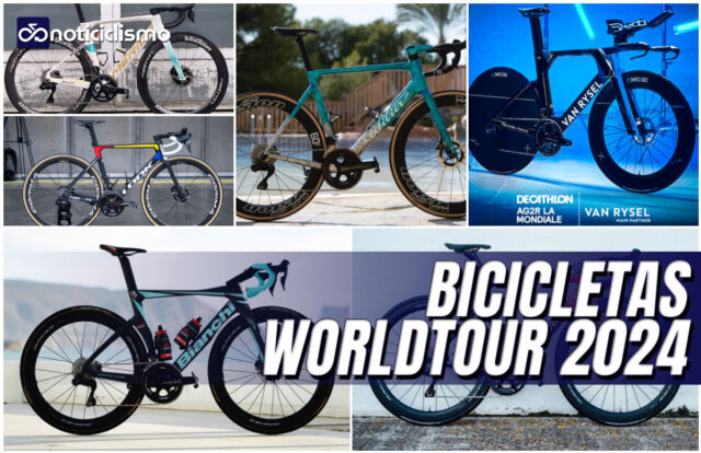 Bicicletas WorldTour 2024