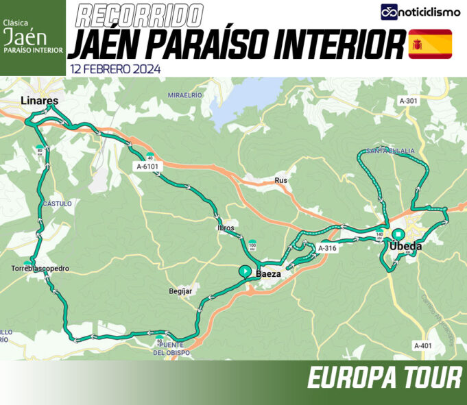 Clásica Jaén Paraíso Interior 2024: Recorrido, Perfil Y Equipos ...