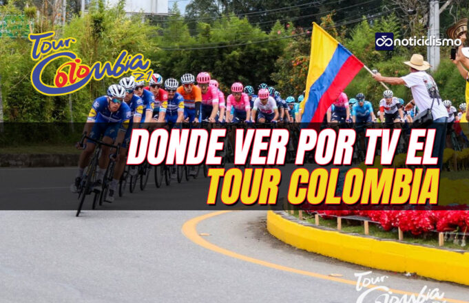 Donde ver por TV el Tour Colombia