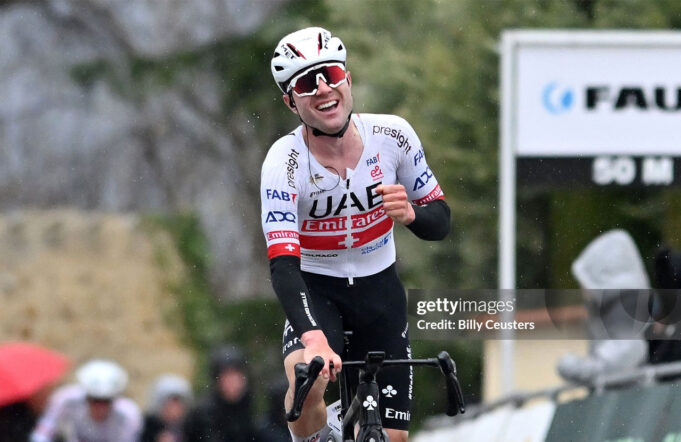 Marc Hirschi (UAE Team Emirates) Foto: Billy Ceusters/Getty Images