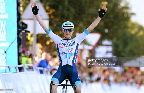 Matej Mohoric (Bahrain-Victorious) Foto: Dario Belingheri/Getty Images