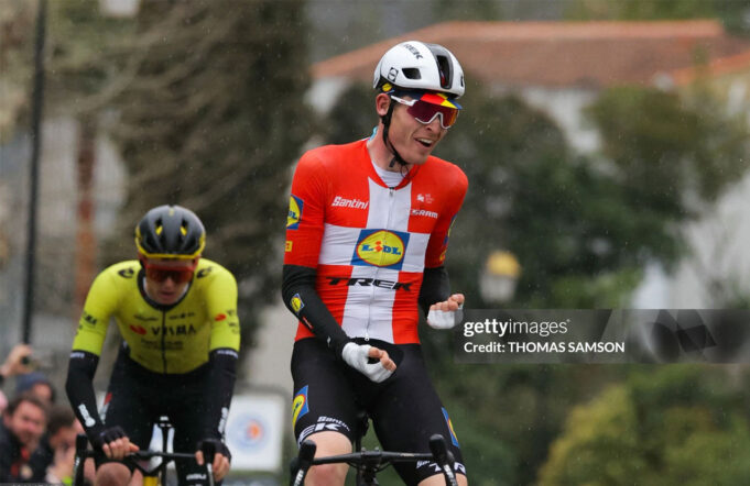 Mattias Skjelmose (Lidl Trek) Foto: THOMAS SAMSON/AFP via Getty Images