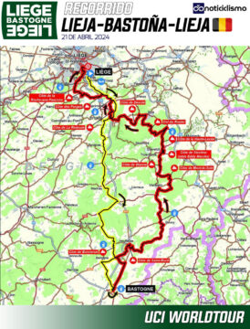 Lieja-Bastoña-Lieja 2024: Recorrido, Perfil Y Equipos » Noticiclismo